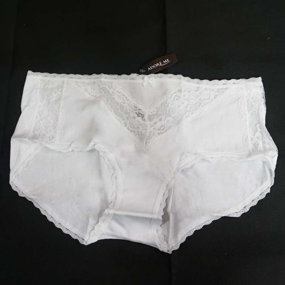 Adore Me | White Lace Panties